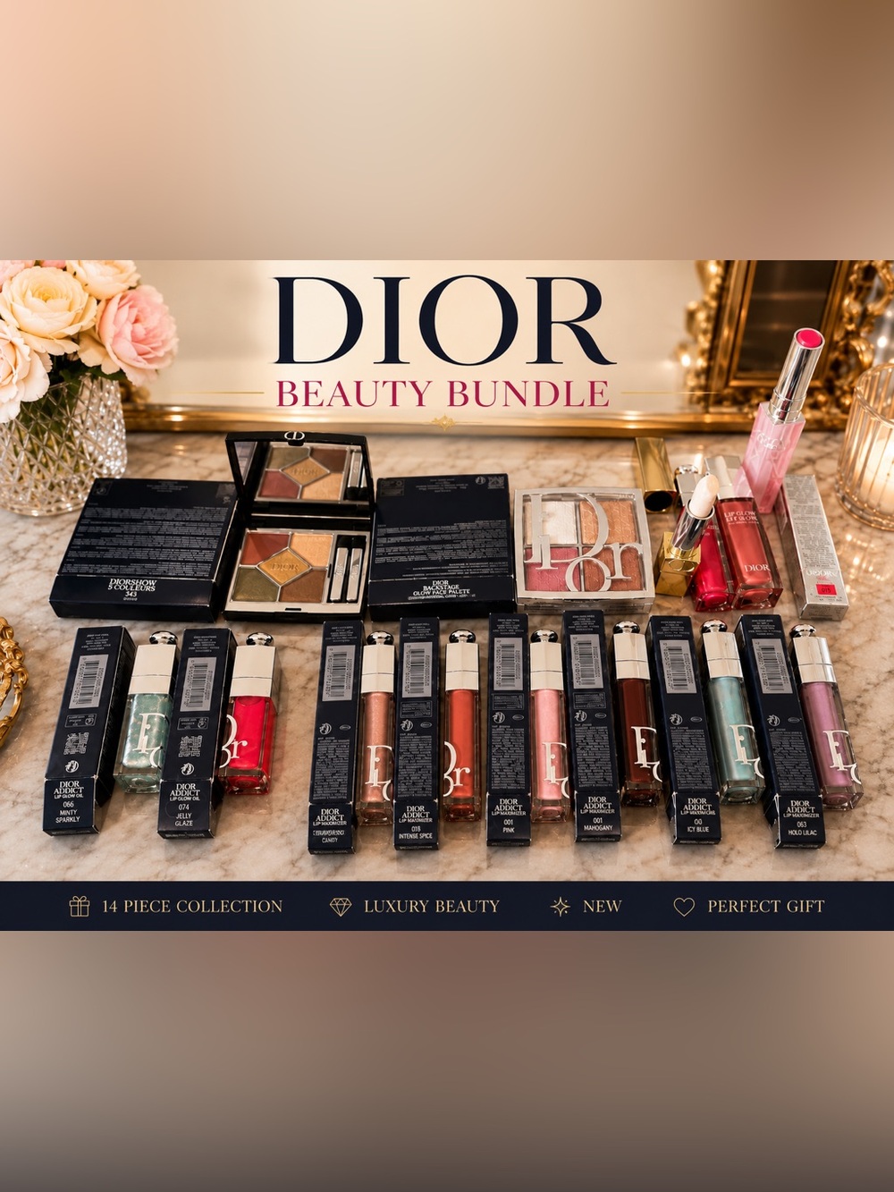 DIOR 14-Piece Luxury Beauty Bundle | Sephora | Influencer Faves NEW